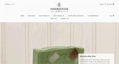 Desktop Screenshot of hawkestonesoapco.com